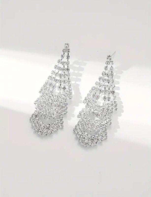 Обеци в сребристо 