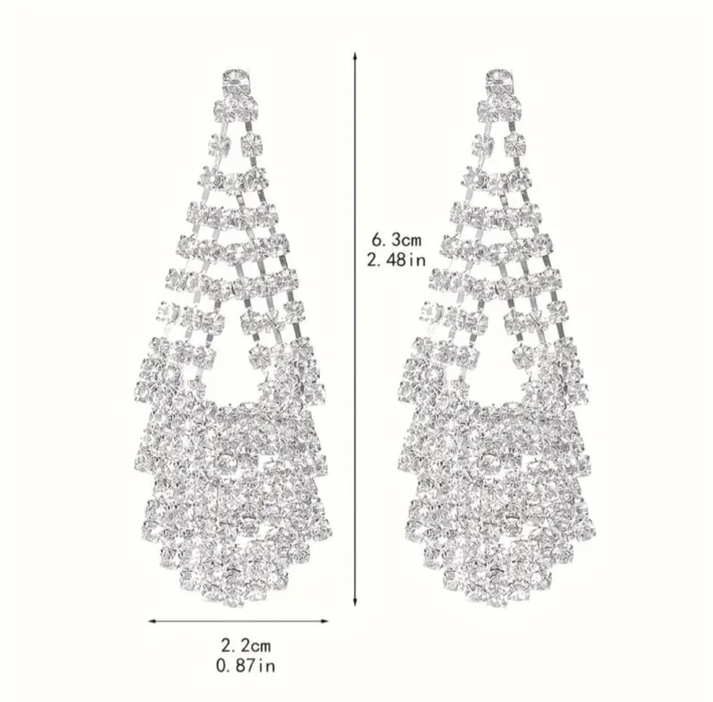 Обеци в сребристо 